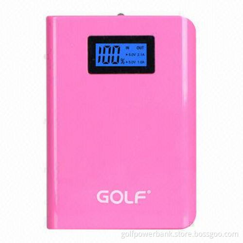 10,400mAh unique design LCD display, dual output, hot sale power banks
